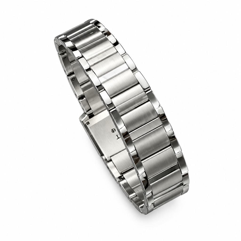 Cartier Tank Française Large — Steel, Silver Dial, Roman Numerals & Steel Bracelet, Quartz