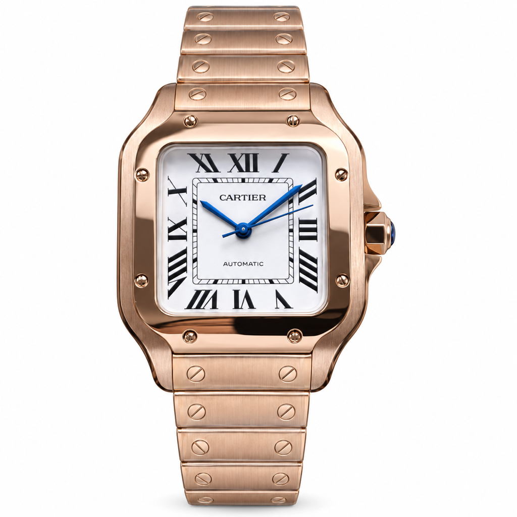 Cartier Classic Swiss Watch – Luxury Timepiece with Sapphire Crystal & Automatic Movement