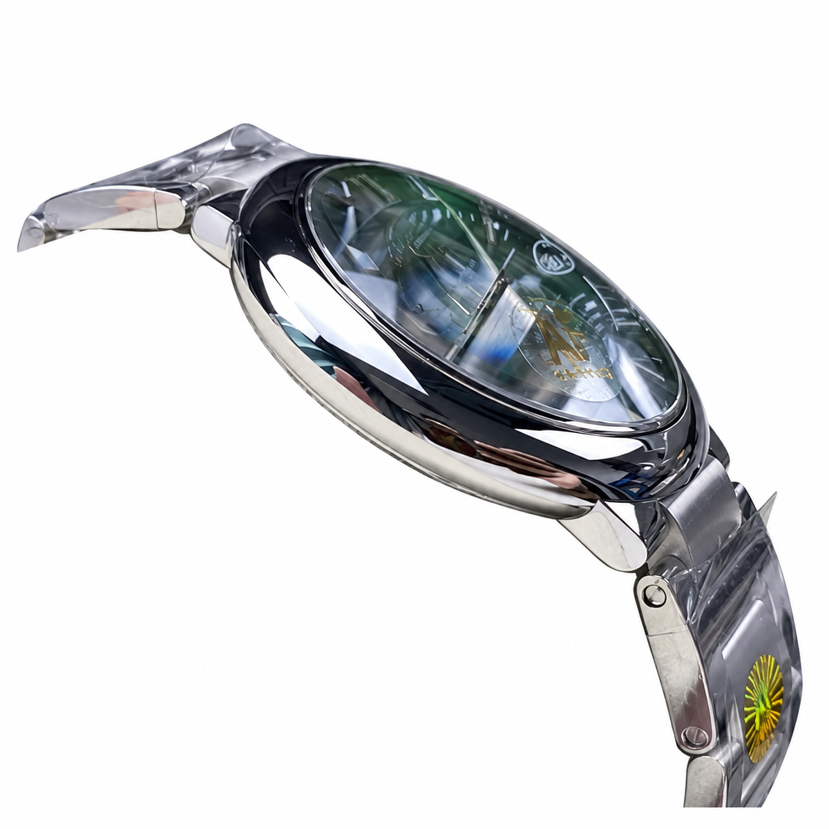 Cartier Ballon Bleu Large Steel Green Dial Automatic Bracelet Watch – KDY