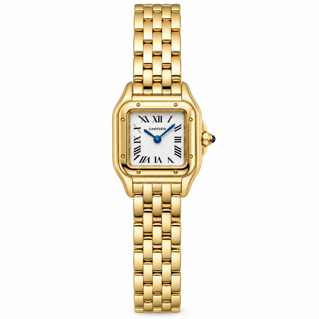 Cartier Panthère 18K Yellow Gold Luxury Swiss Made Women's Watch