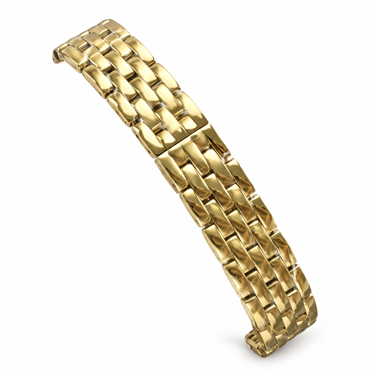 Cartier Panthère Yellow Gold Diamond Bezel MOP Dial Watch – KDY