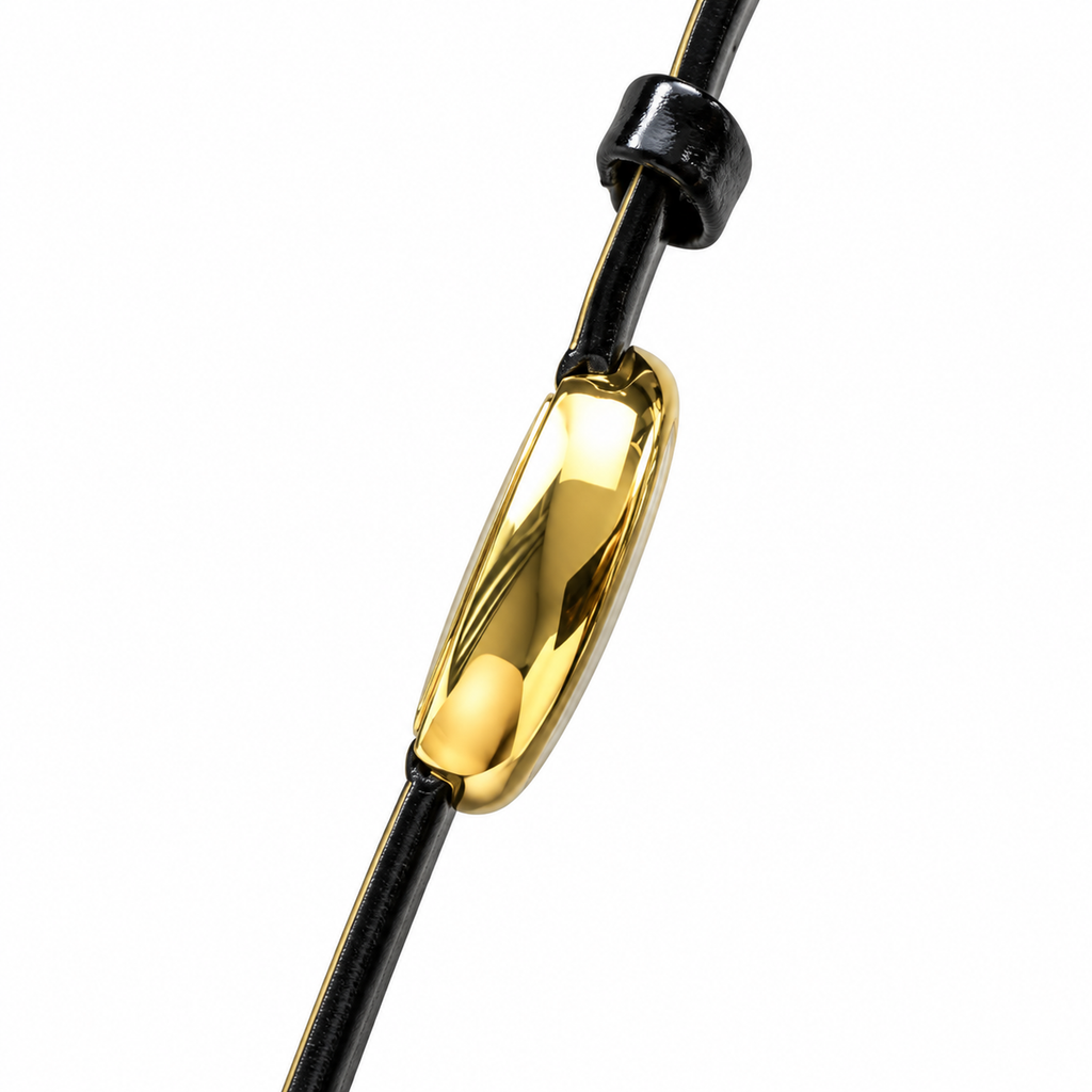 Cartier Baignoire Mini Yellow Gold Ivory Dial Black Strap Watch – KDY