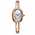 Cartier Baignoire — 18K Rose Gold Bangle Bracelet Watch
