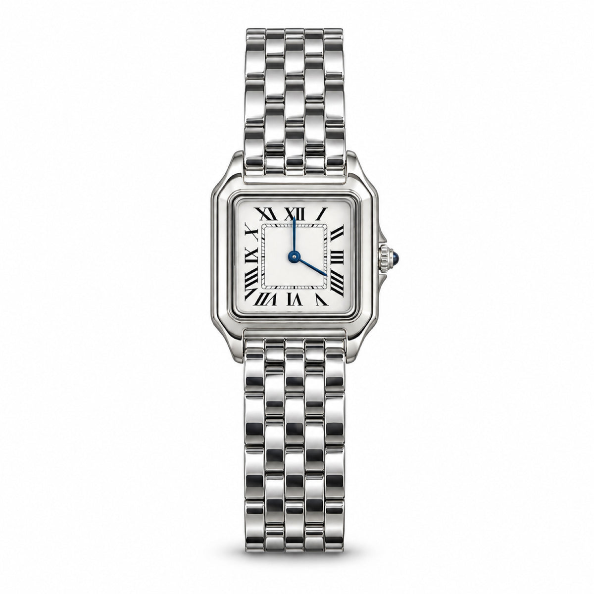 Cartier Panthère Large Steel White Dial Bracelet Watch – KDY