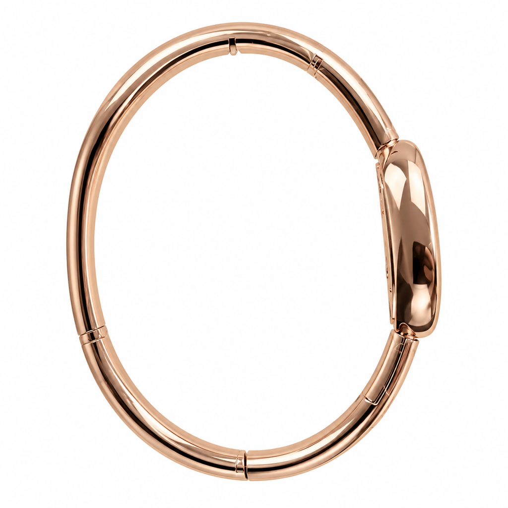 Cartier Baignoire Rose Gold Bangle Bracelet Watch