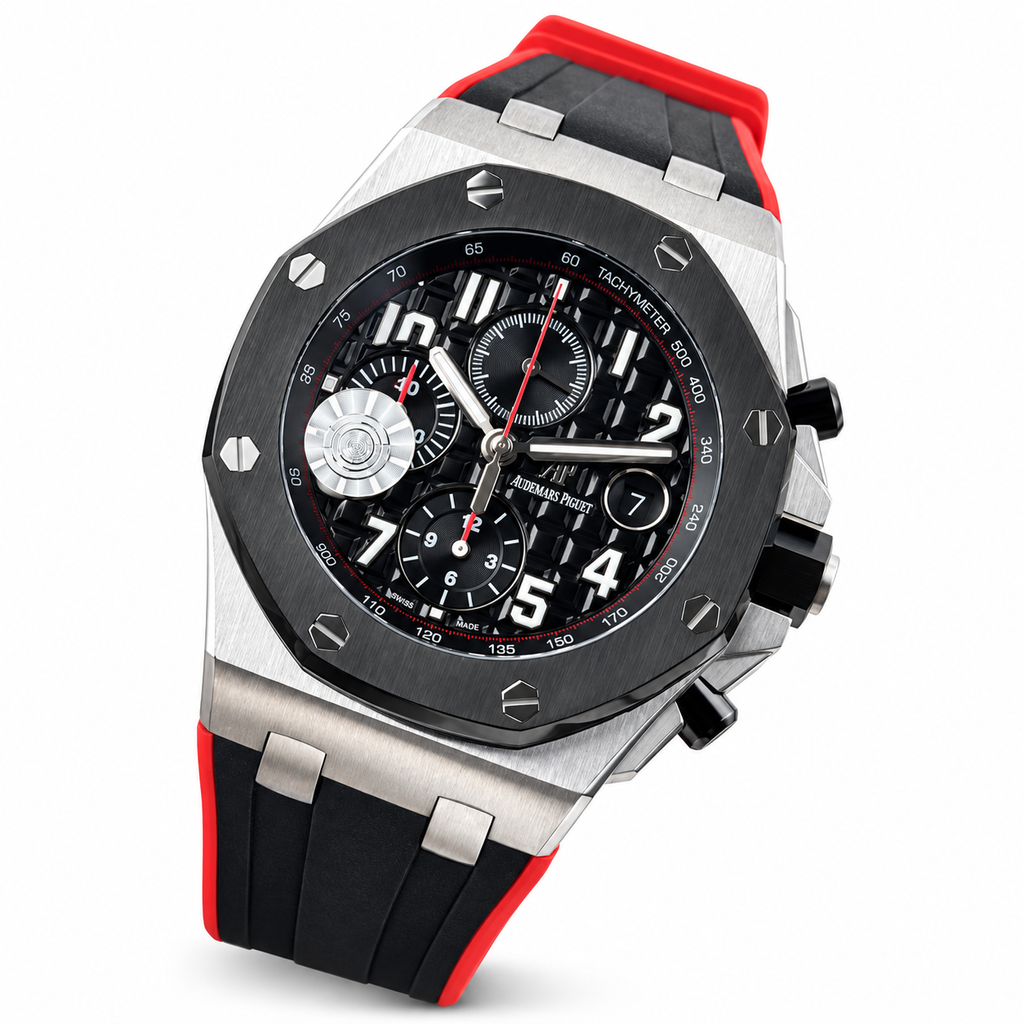 Audemars Piguet Royal Oak Offshore Chronograph – Black & Red Rubber
