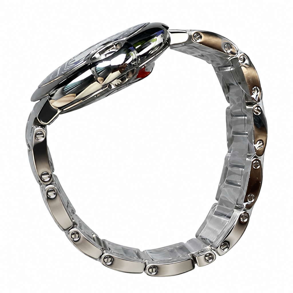Cartier Ballon Bleu Large Steel Silver Dial Automatic Bracelet Watch – KDY