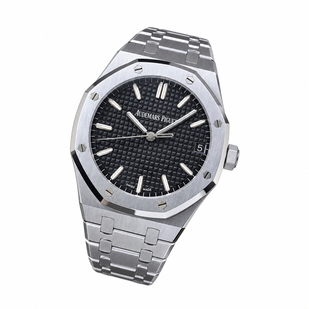 Audemars Piguet Royal Oak 41mm – Steel Black Tapisserie Dial