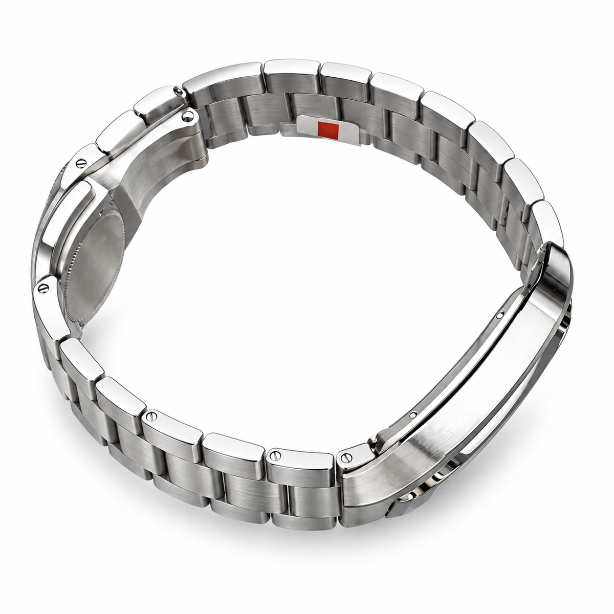 Cartier Santos de Cartier Large — Steel, White Dial, Roman Numerals, Date & Steel Bracelet, Automatic