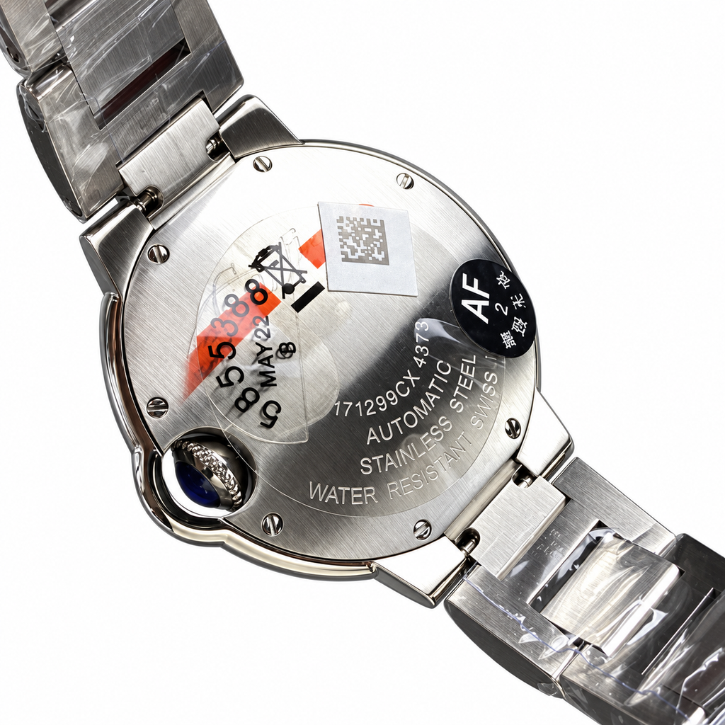 Cartier Ballon Bleu Large Steel Silver Dial Automatic Bracelet Watch – KDY