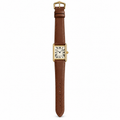 Cartier Tank Must — Gold-Tone, Cream Dial & Tan Leather Strap