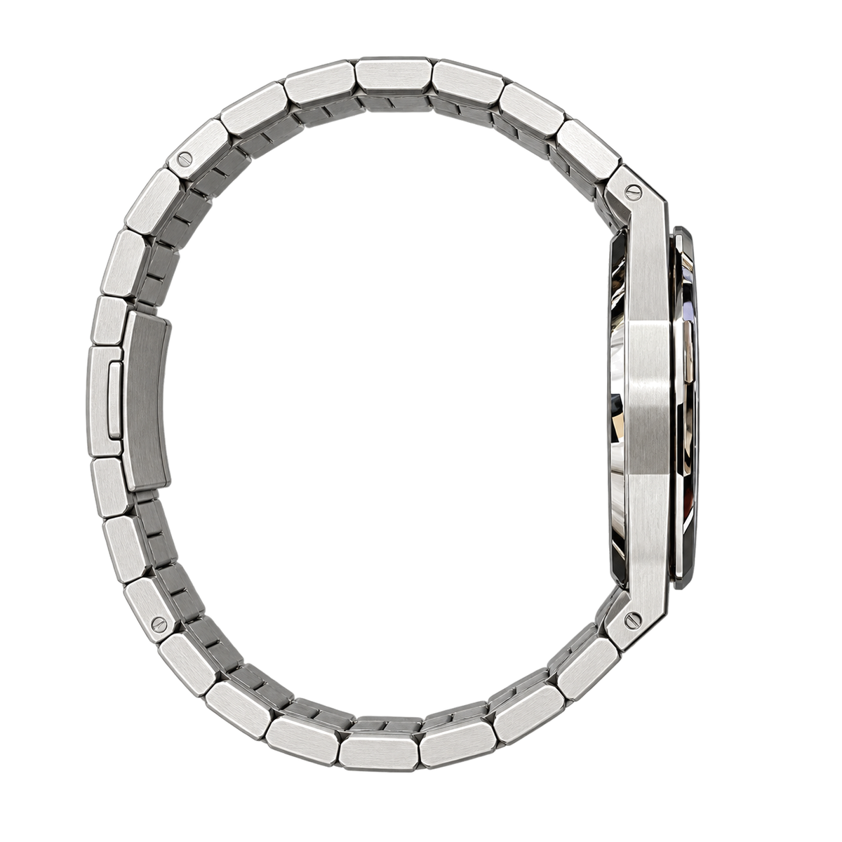 Audemars Piguet Royal Oak Ladies Diamond Bezel Blue Dial Steel Bracelet Watch