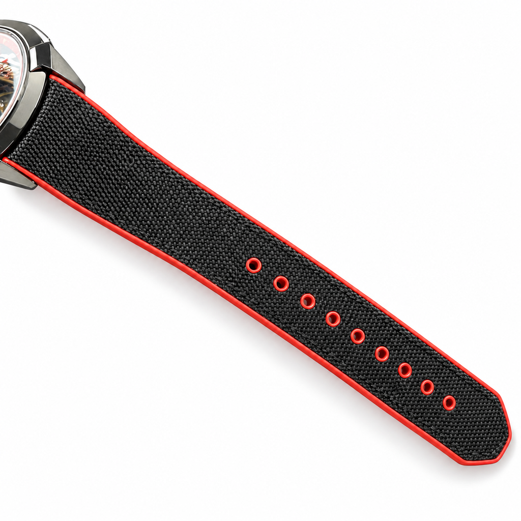 Jacob & Co. Epic X CR7 Black DLC Tourbillon Skeleton Red Black Watch