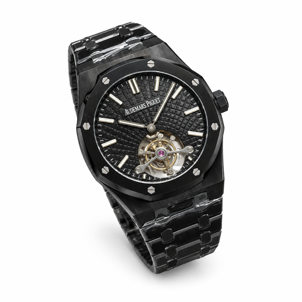 Audemars Piguet Royal Oak Tourbillon 41mm – Black Ceramic Openworked