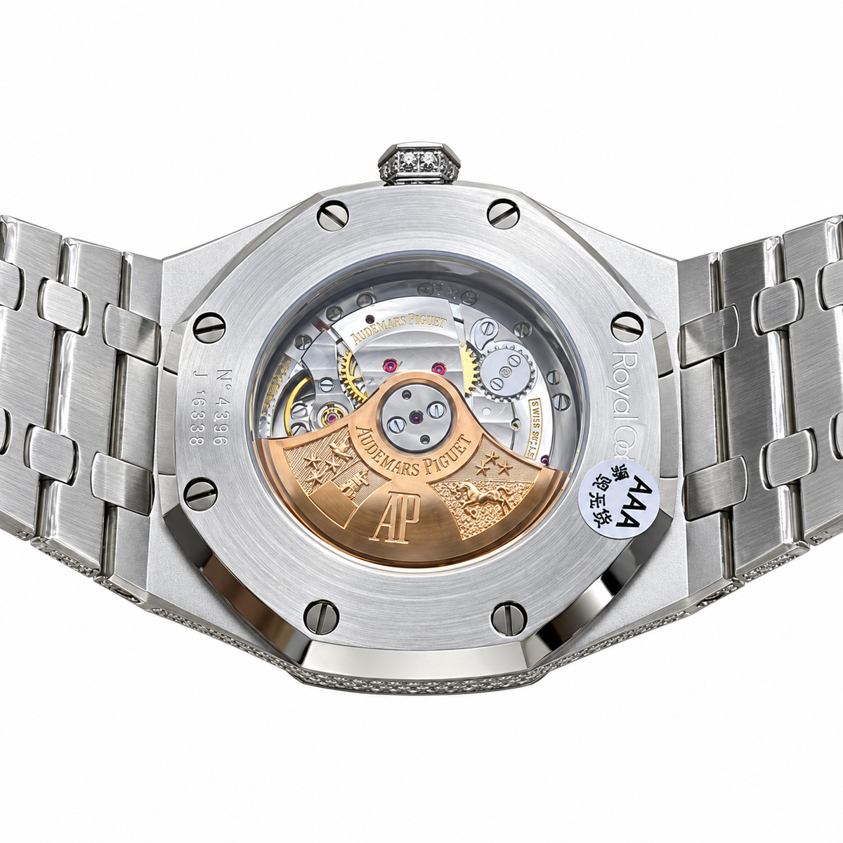 Audemars Piguet Royal Oak Iced Out – Diamond & Emerald AMG