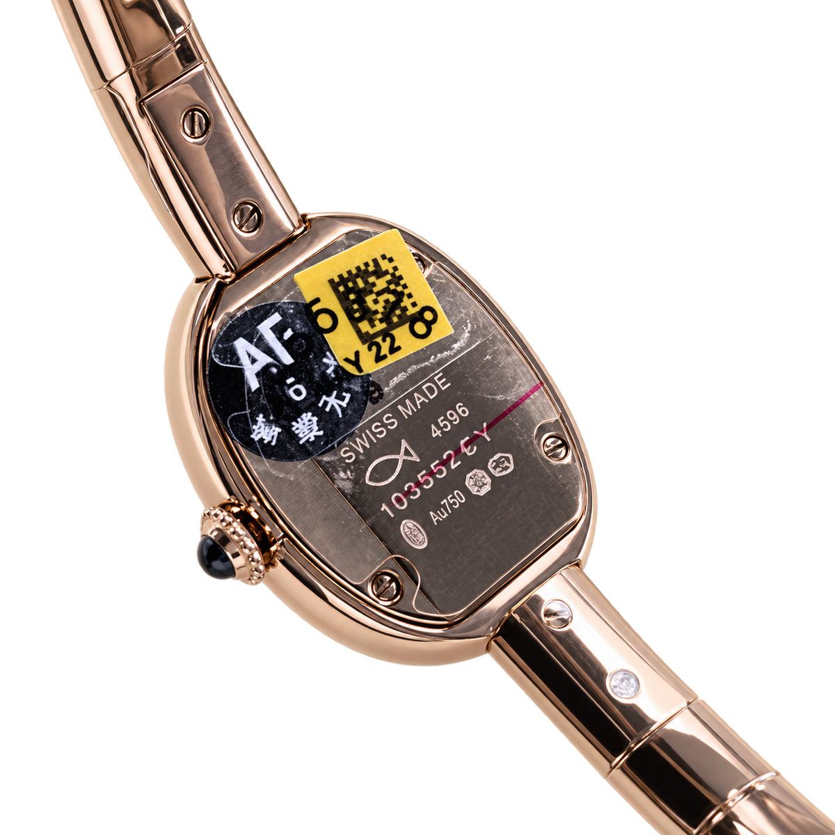 Cartier Baignoire — 18K Rose Gold Bangle Bracelet Watch