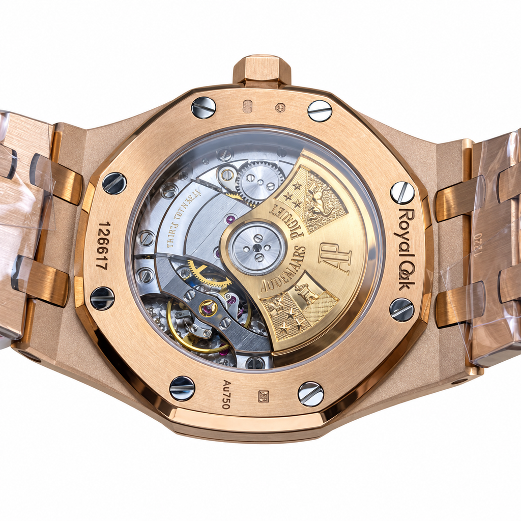 Audemars Piguet Royal Oak Selfwinding 34mm – Rose Gold Diamond Bezel Pink Dial