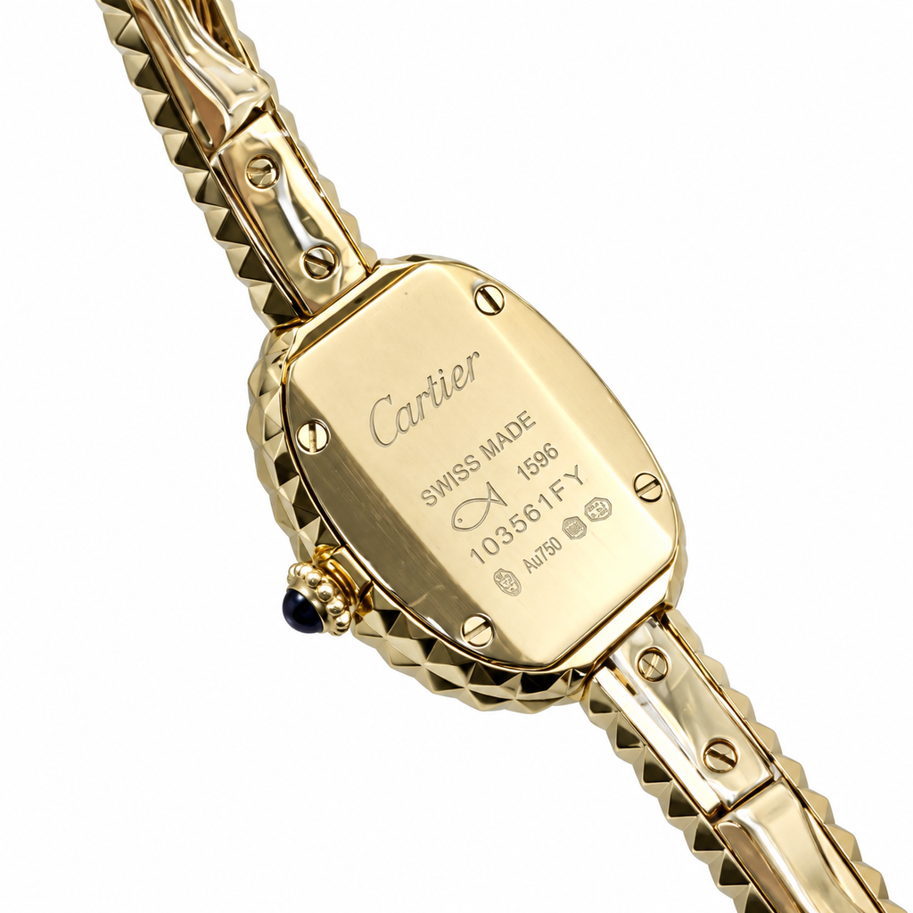 Cartier Clash de Cartier — 18K Yellow Gold Pyramid Bracelet Watch