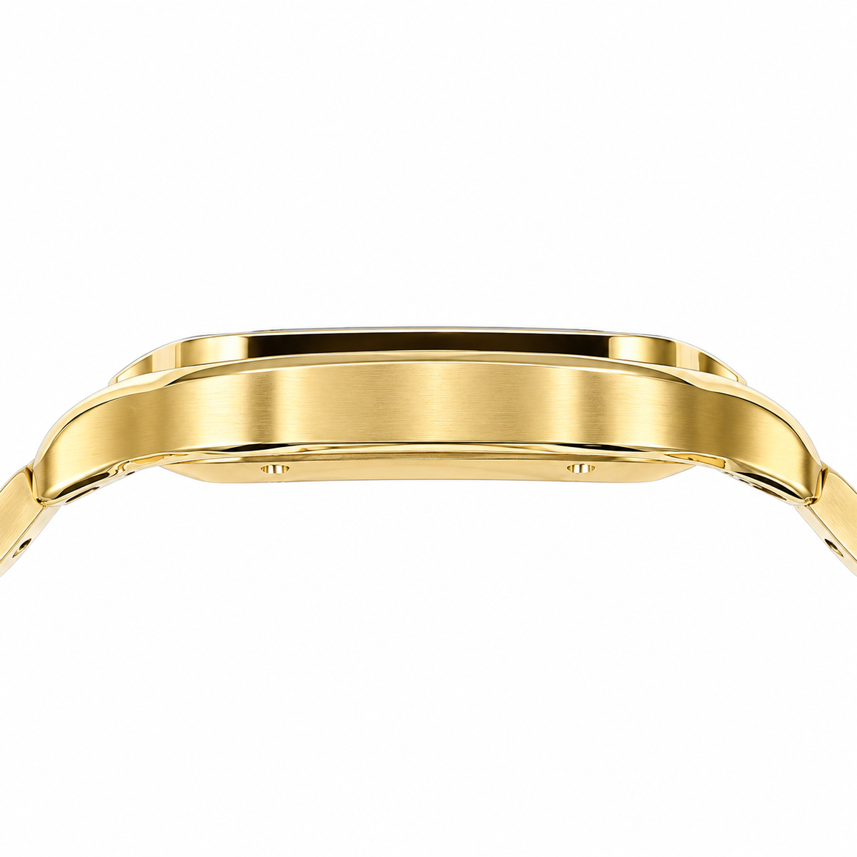 Cartier Santos de Cartier Automatic — Two-Tone Yellow Gold & Steel Bracelet Watch