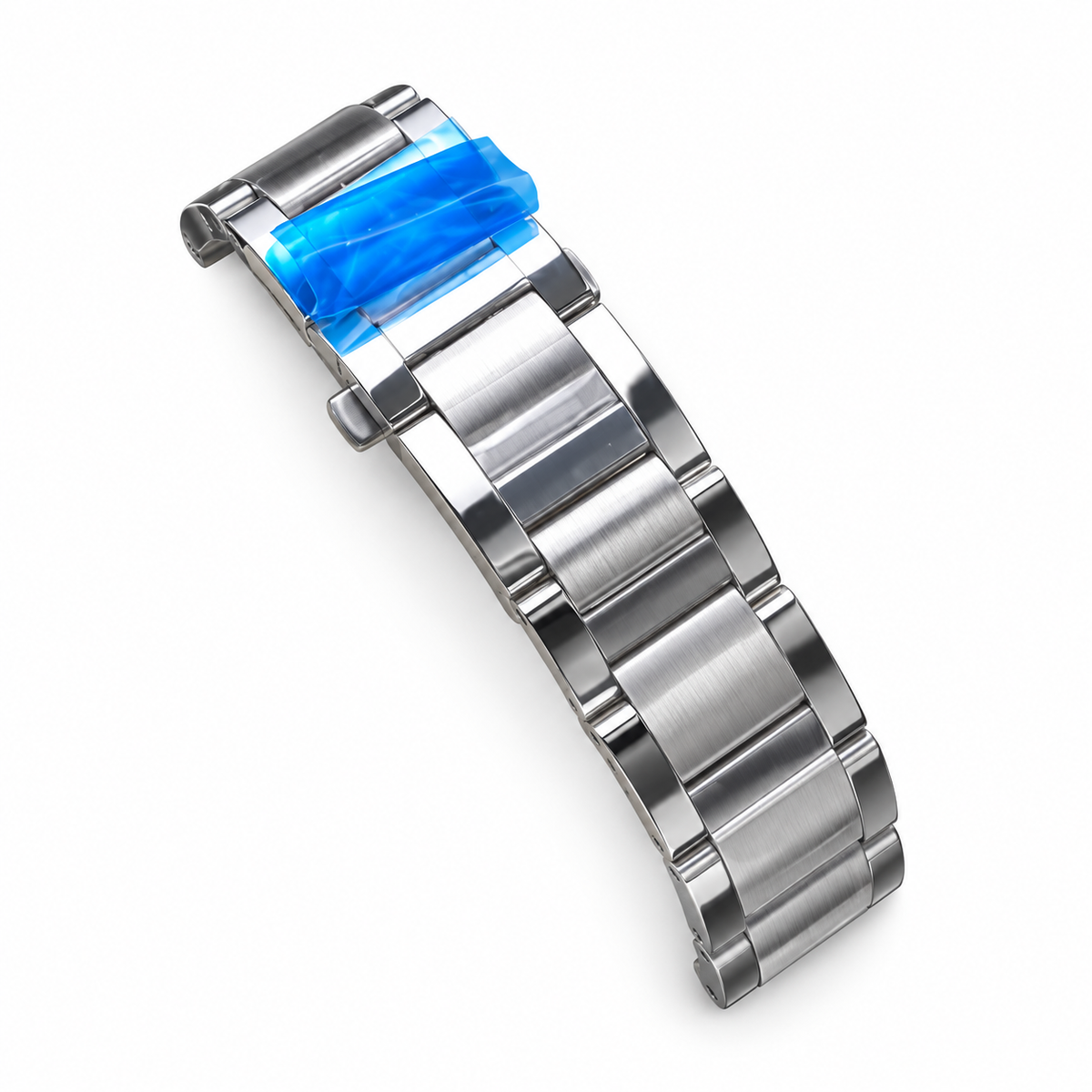Cartier Ballon Bleu Chronograph Steel Blue Bracelet Watch – KDY
