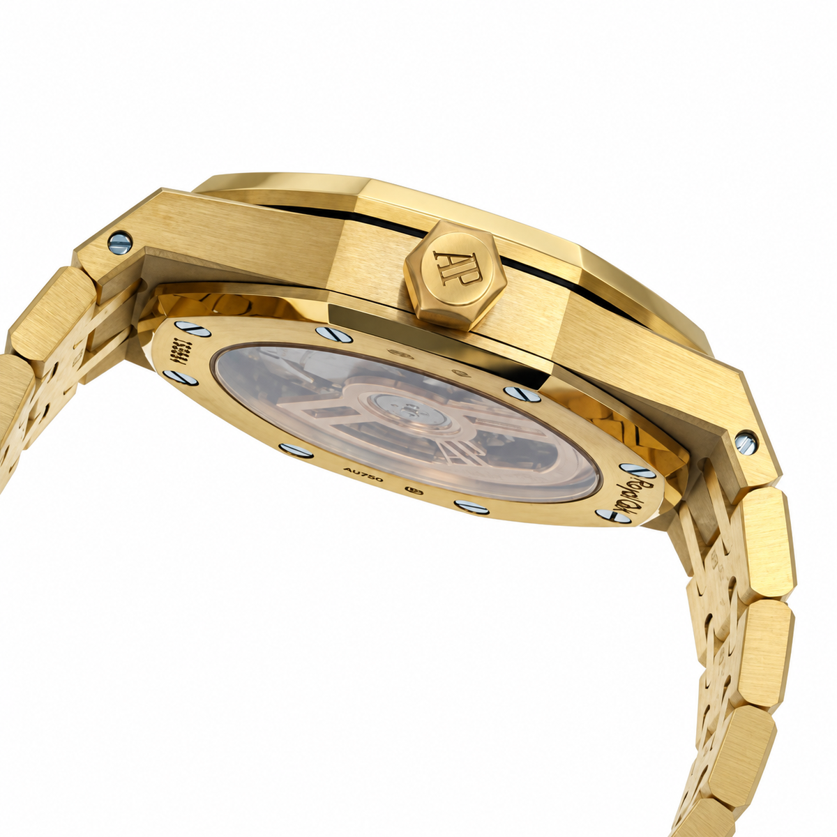 Audemars Piguet Royal Oak Jumbo Extra-Thin Yellow Gold Champagne 50th Anniversary Watch