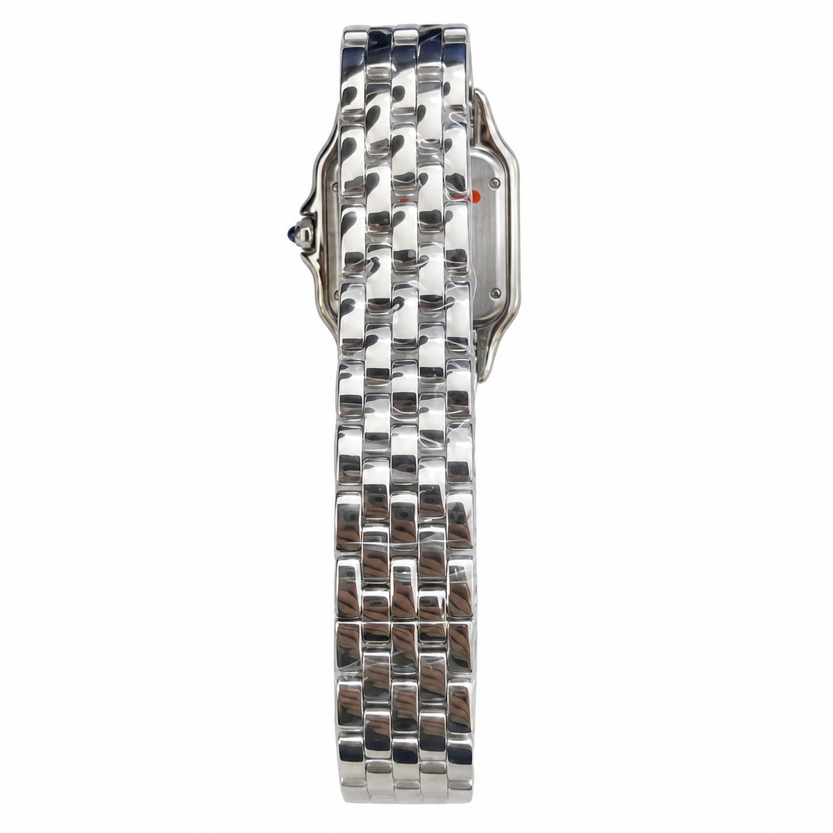 Cartier Panthère de Cartier Medium — Steel, White Dial, Roman Numerals & Steel Bracelet, Women