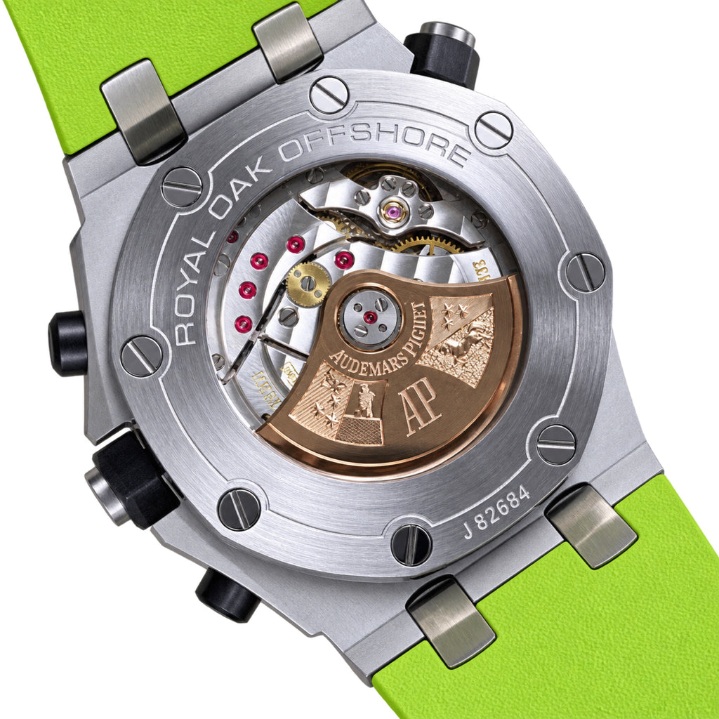 Audemars Piguet Royal Oak Offshore Diver Chronograph Green Dial Rubber Strap Watch