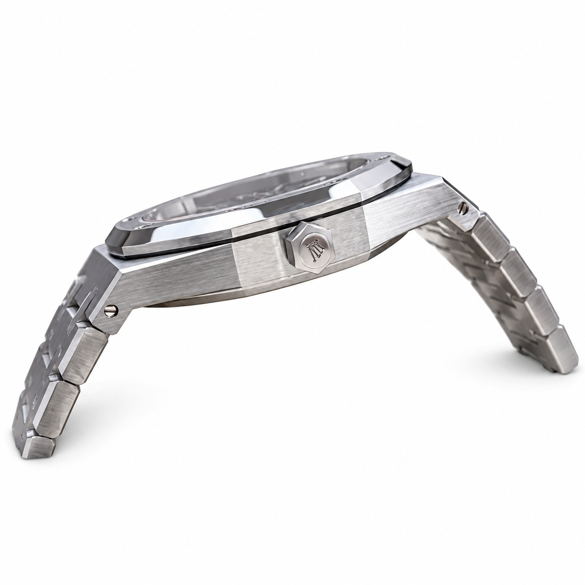 Audemars Piguet Royal Oak Steel Black Tapisserie Date Watch