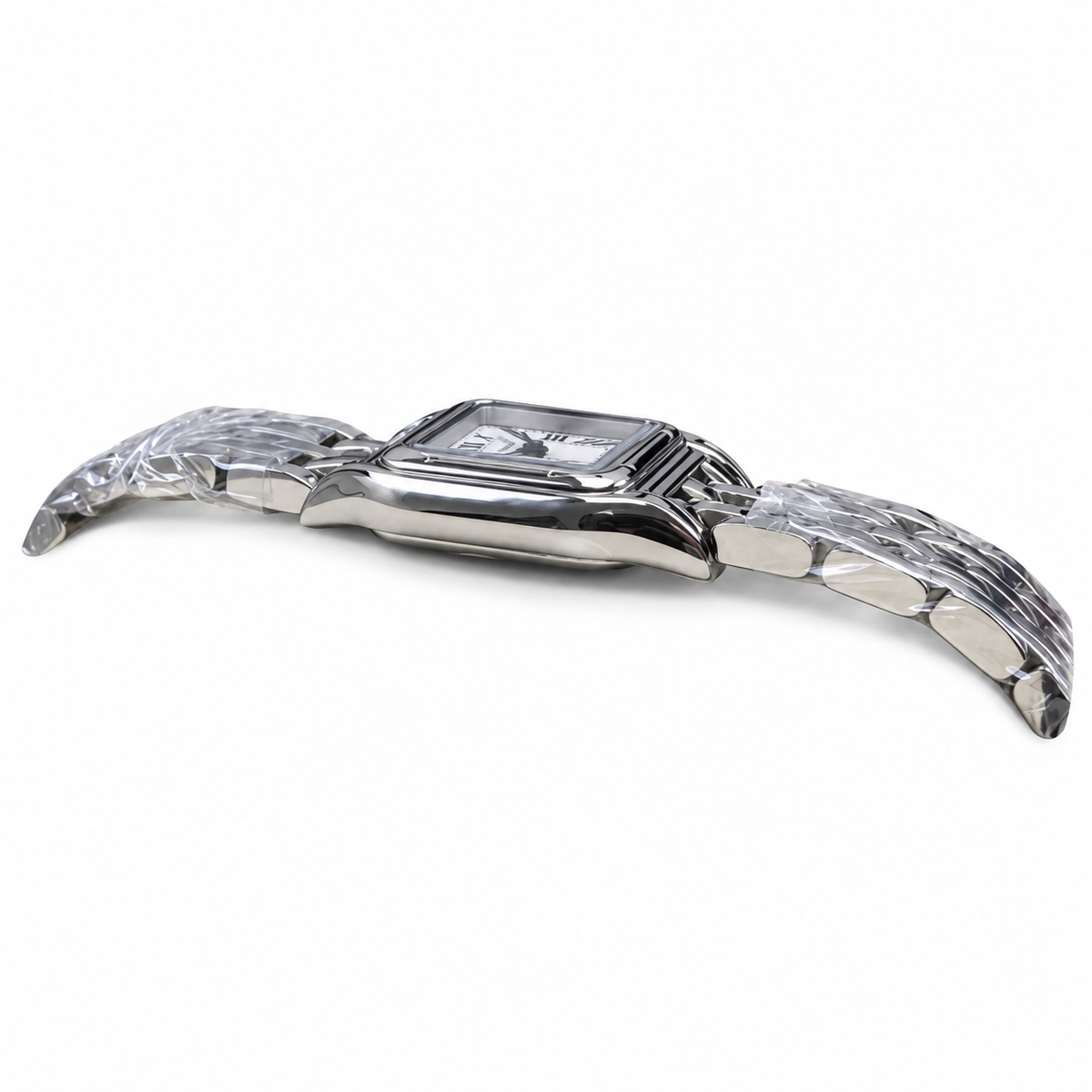 Cartier Pantère de Cartier Small Steel White Dial Quartz Bracelet Watch – KDY