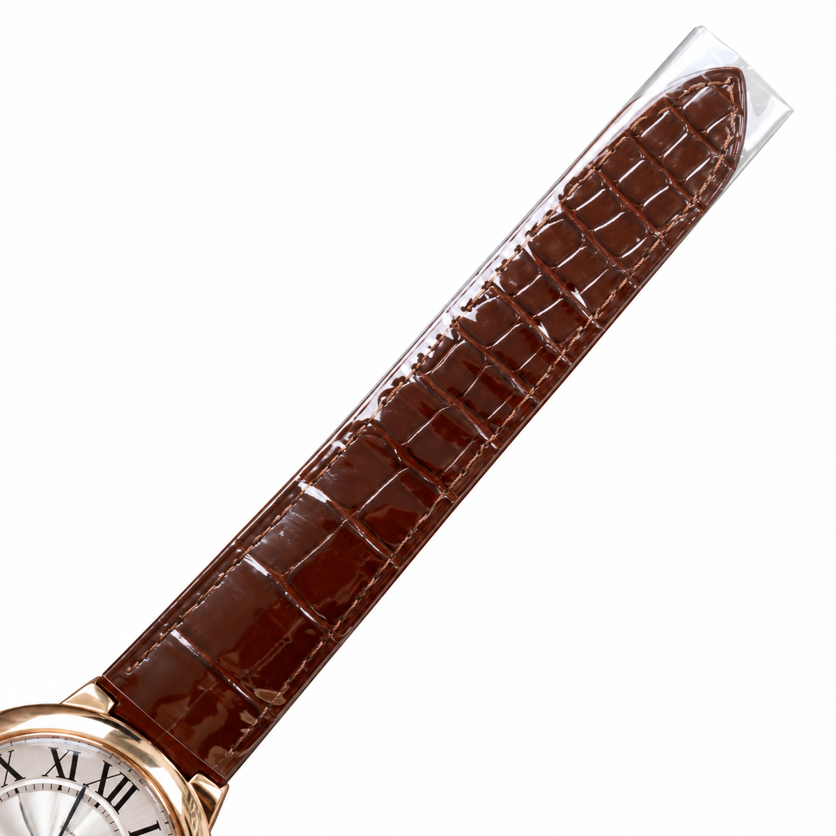 Cartier Ballon Bleu Rose Gold Silver Dial Automatic Watch – KDY