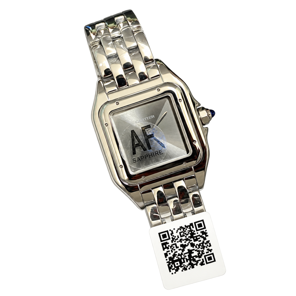 Cartier Panthère de Cartier — Stainless Steel, Silver Dial & Steel Bracelet, Small
