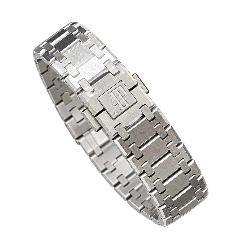 Audemars Piguet Royal Oak 50th Anniversary Green Smoked Dial Steel Bracelet Automatic Watch