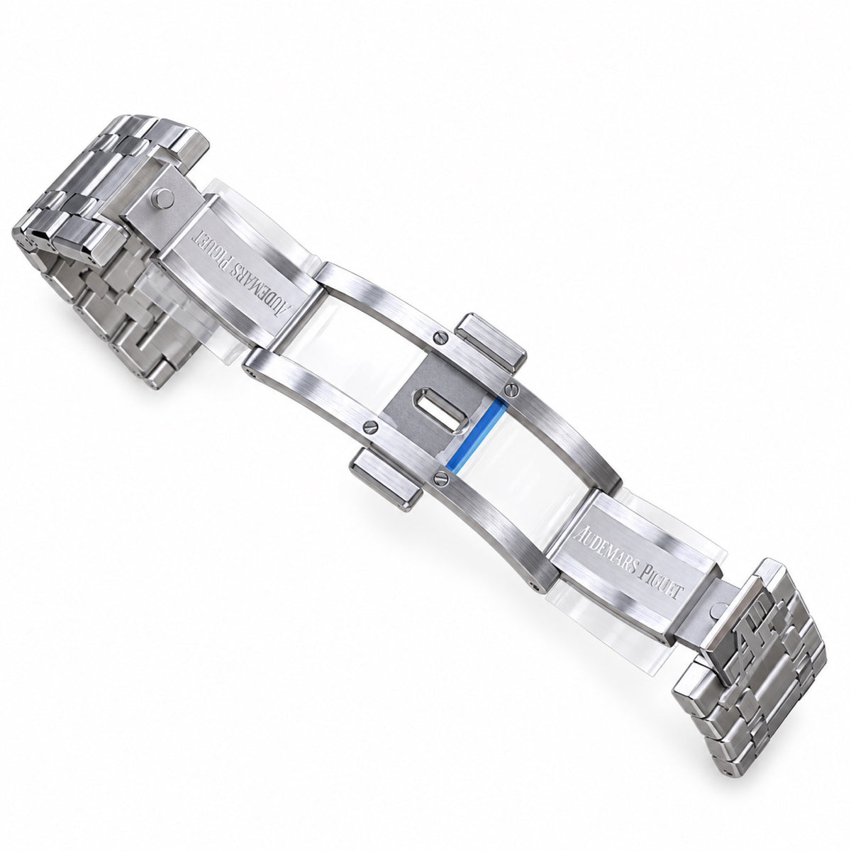 Audemars Piguet Royal Oak Steel Light Blue Tapisserie Date Watch