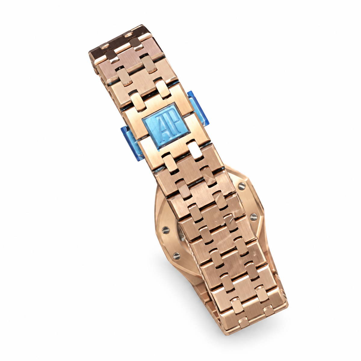 Audemars Piguet Royal Oak 41mm – Rose Gold White Tapisserie Dial