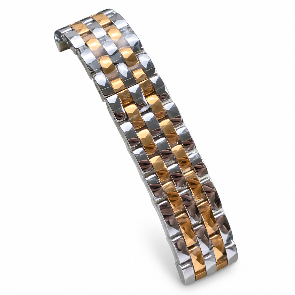 Cartier Panthère Two-Tone Steel Yellow Gold White Dial Watch – KDY
