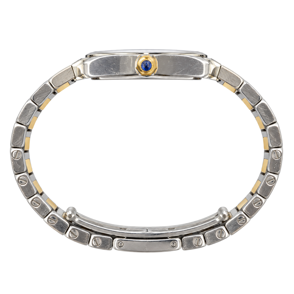 Cartier Tank Française Medium Steel Yellow Gold Two-Tone Bracelet Watch – KDY
