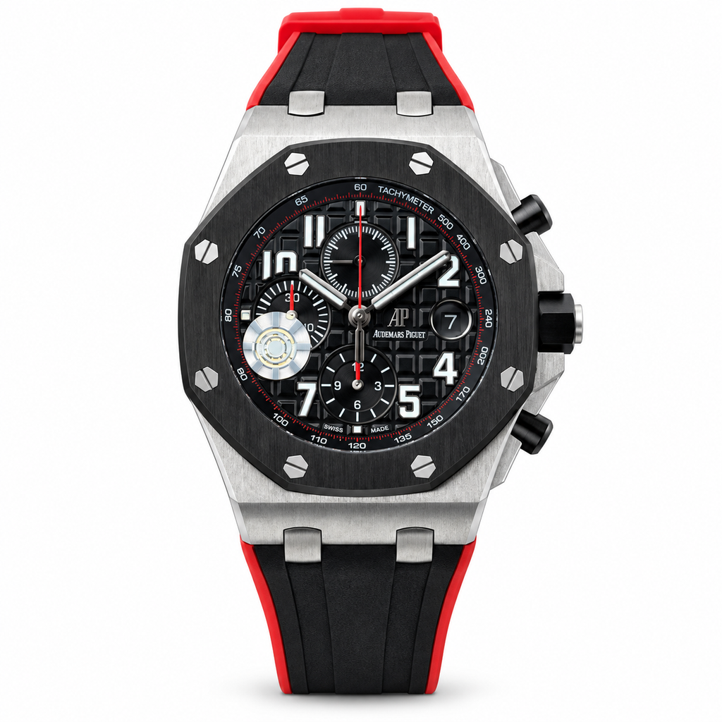 Audemars Piguet Royal Oak Offshore Chronograph – Black & Red Rubber