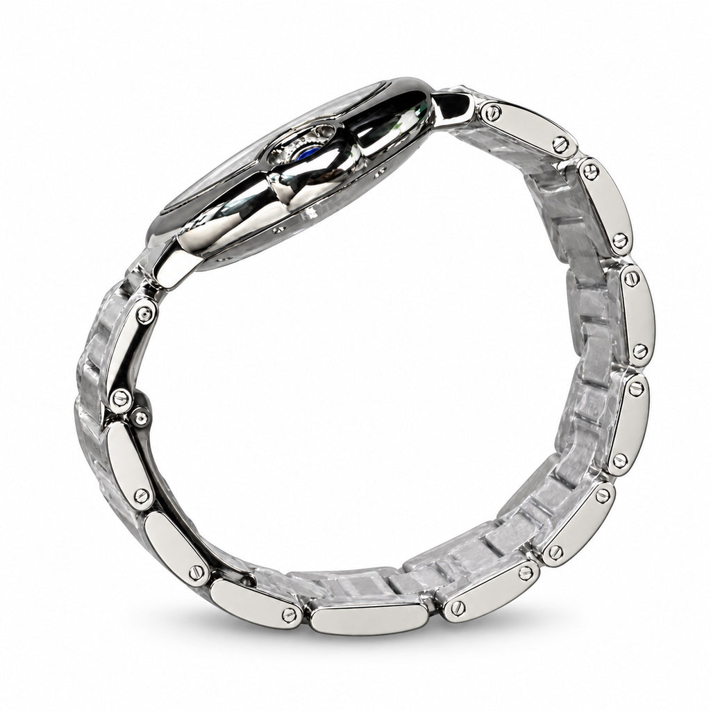 Cartier Ballon Bleu Steel Silver Dial Automatic Bracelet Watch – KDY