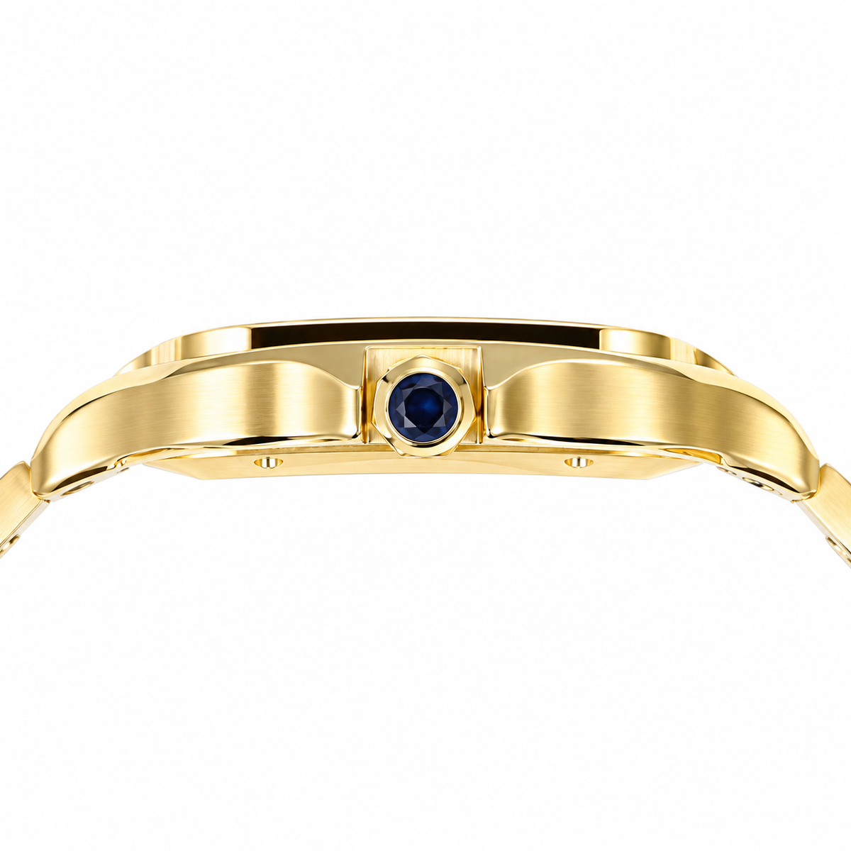Cartier Santos de Cartier Automatic — Two-Tone Yellow Gold & Steel Bracelet Watch