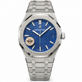 Audemars Piguet Royal Oak Blue Grande Tapisserie Dial Stainless Steel Automatic Watch