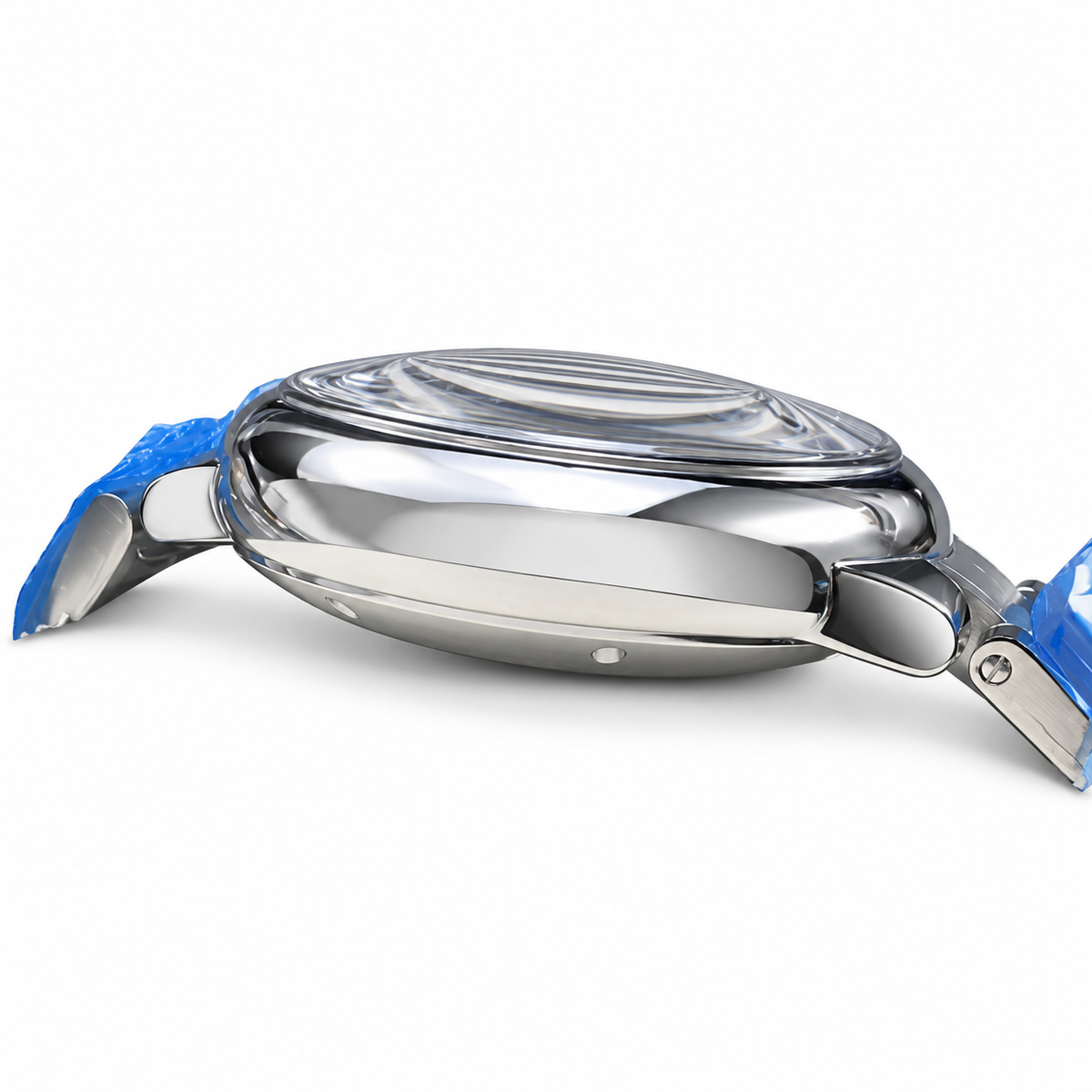 Cartier Ballon Bleu Chronograph Steel Blue Bracelet Watch – KDY