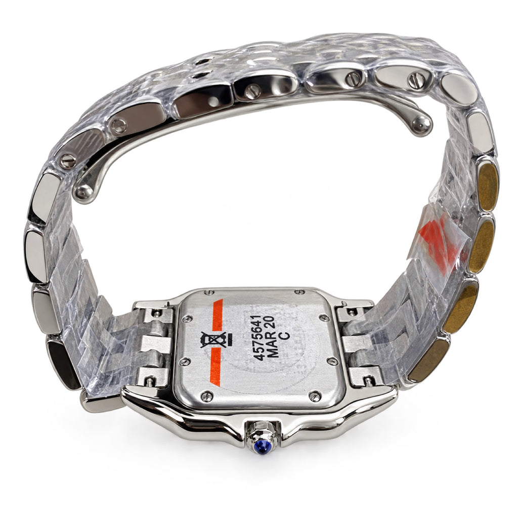 Cartier Panthère Large Steel White Dial Bracelet Watch – KDY