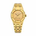 Audemars Piguet Royal Oak Jumbo Extra-Thin Yellow Gold Champagne 50th Anniversary Watch