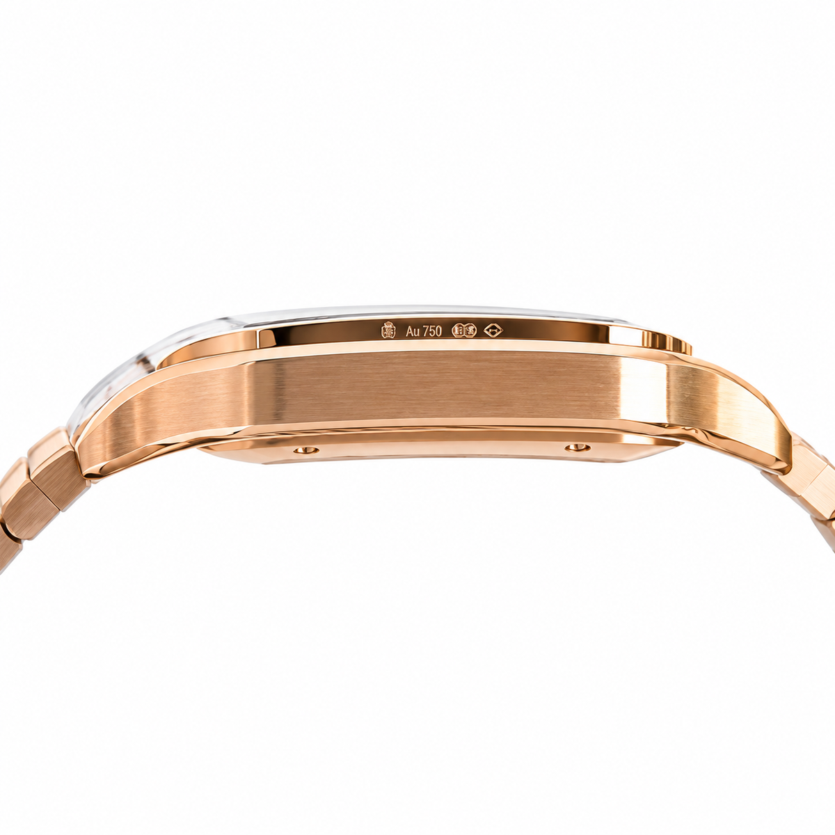 Cartier Santos de Cartier Automatic — 18K Rose Gold Bracelet Watch