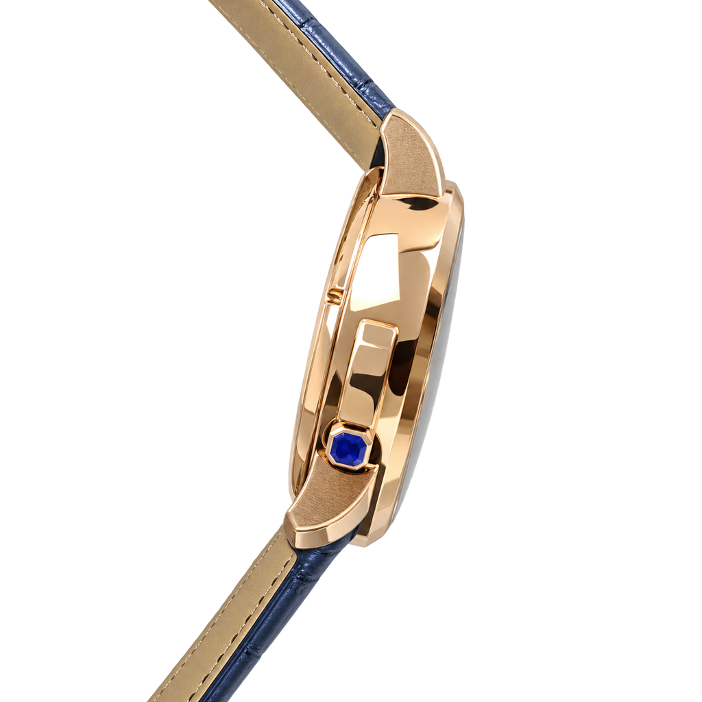 Jacob & Co. Casino Rose Gold Blue Sapphire Roulette Watch