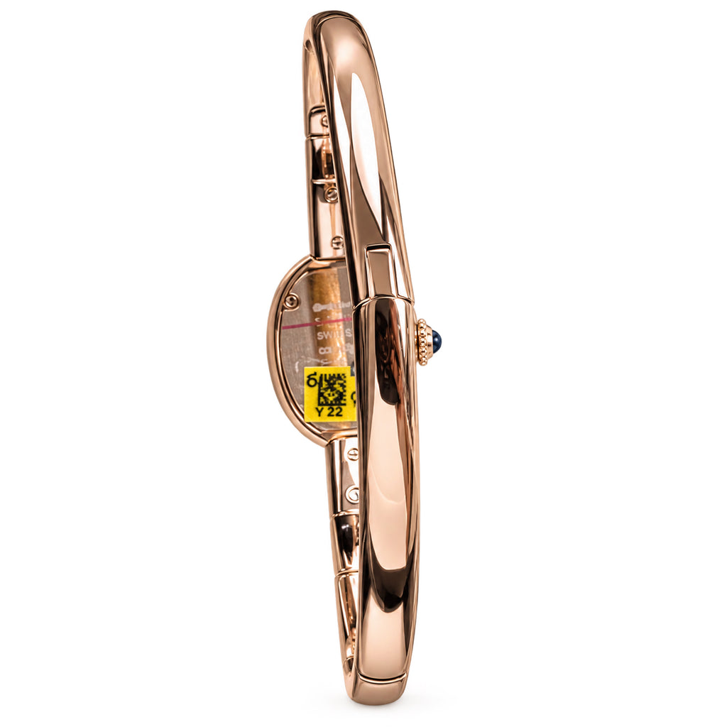 Cartier Baignoire — 18K Rose Gold Bangle Bracelet Watch