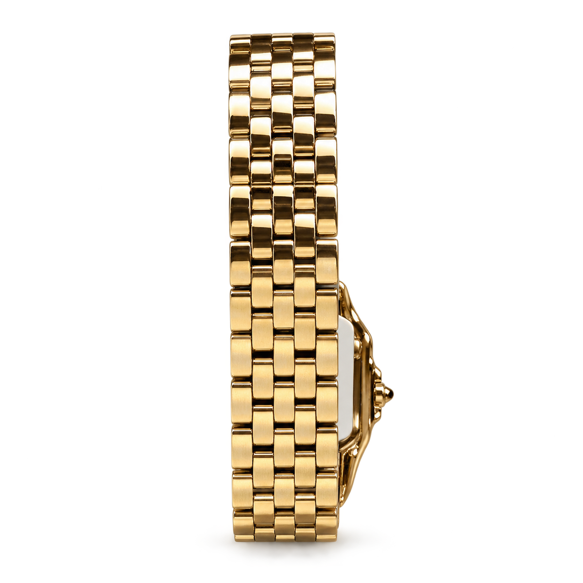 Cartier Panthère Large Yellow Gold White Dial Bracelet Watch – KDY