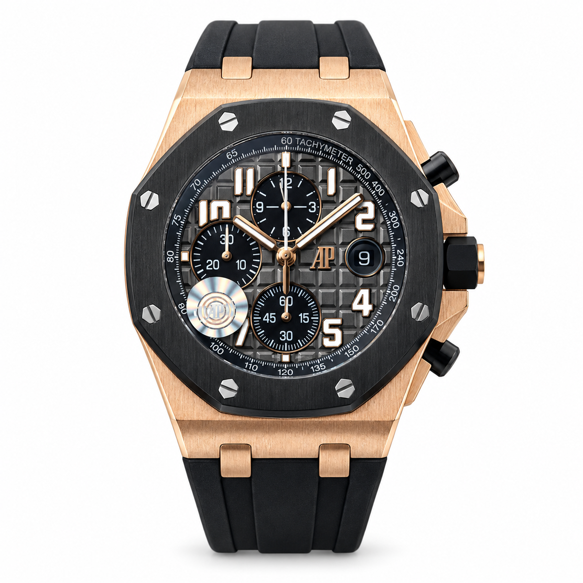Audemars Piguet Royal Oak Offshore Chronograph – Rose Gold & Black Ceramic