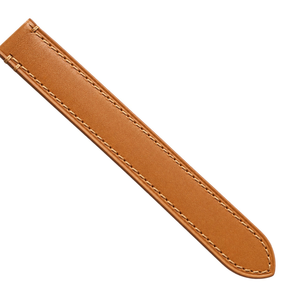 Cartier Santos Large Steel White Dial Blue Hands Automatic Tan Leather Strap Watch – KDY