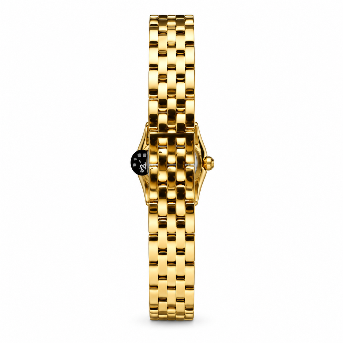 Cartier Panthère Medium Yellow Gold Diamond Bezel White Dial Watch – KDY